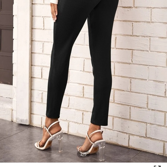 Belted skinny pants - Picture 4 of 5